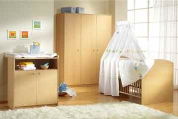 Schardt 06 498 03 00 – Schardt Kleiderschrank Classic-Line Buche 2 Türen -