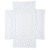 Schardt 132110000 1/679 Laufgittereinlage, 75 x 100 cm, Sternchen, grau -