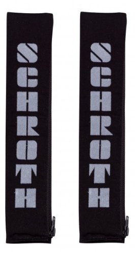 Schroth 9109 Gurtpolster, 50 mm, Schwarz/Silber -