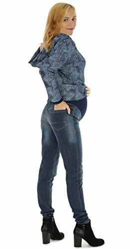Schwangerschaftshose Jeans UmstandsHose Damen Hose Straight (32L & 36L) -