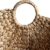 Seegras Korb in Natur oval mit Henkel klein 44 x 37 x 27 cm -