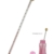 Set Baby Tragetasche Gagi-Meine-Welt-rosa und Babyflaschenthermometer 5462 -