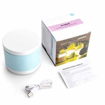 ShiRui NL01 Rechargeable Telescopic Night Light Creative Extendable LED Desk Lamp with Yello and White Lightning Table Night Lamp for Kids -