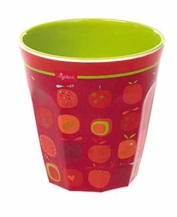 sigikid, Mädchen, Melamin-Trinkbecher, Apfelherz, Rot, 24763 -