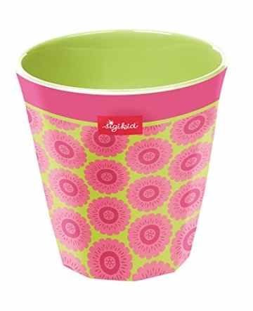 sigikid, Mädchen, Melamin-Trinkbecher, Florentine, Pink/Grün, 24828 -