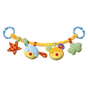 SOLINI Kinderwagenkette Kinderwagenspielzeug Baby, mehrfarbig -