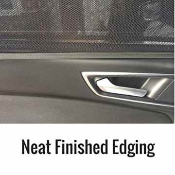 Sonnenschutz Auto Baby| Sonnenblende für Kinder | Zweierpack | Premium Qualität | Selbsthaftend | Schützt Kinder und Babys gegen schädlichen UV-Strahlen | Lebenslange Garantie -