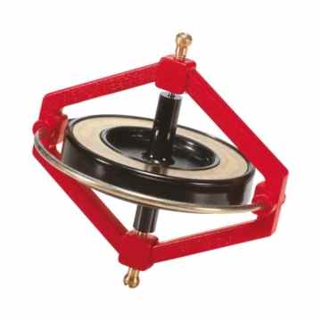 SPACE WONDER Solides Gyroskop (=Kreisel und mehr). Balanciert auf Schnur A710004, Farblich Sortiert -