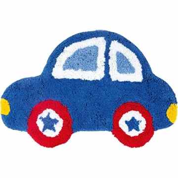 Spiegelburg 13413 Kleiner Teppich Auto BabyGlück Wickelunterlage 30C° Waschbar -