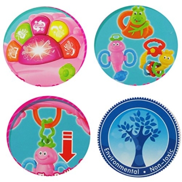 Spielbogen / Spielcenter in pink mit Musik und Sounds -