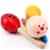 Starcrafter 2 Tlg. Maracas Kinder Handgefertigten Aus Holz Rasseln, Baby Musik Rasseln Shaker -