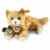 Steiff 099434 – Mimmi Katze 24 gestromelt liegend, rot -