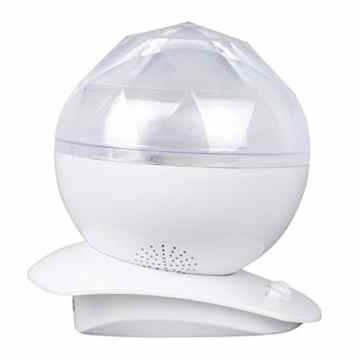 Sternenhimmel Projektor ICOCO 360 Grad 4 LED-Korne Romantische Nacht Lampe Tischlampe drehbar Sterne Projektionslampe für Haus, Schlafzimmer, Kinder Zimmer, Weihnachten, Hochzeit, Geburtstag -