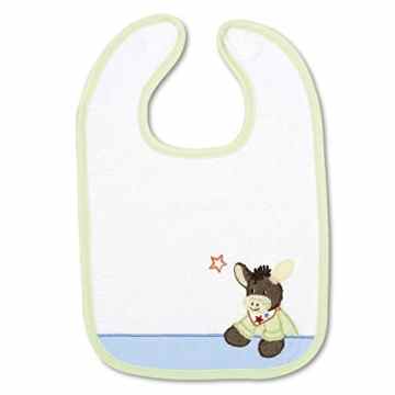 Sterntaler 16244-500 Klettlätzchen Emmi, weiß -