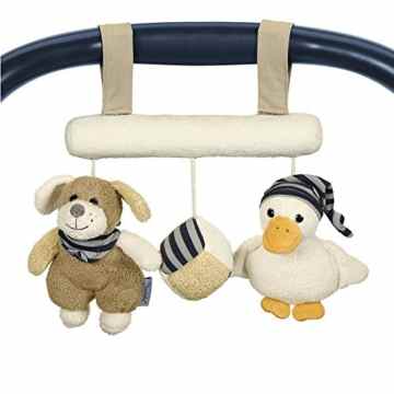 Sterntaler 6601619 – Spielzeug zum Aufhängen Hanno, braun/ecru/gelb -