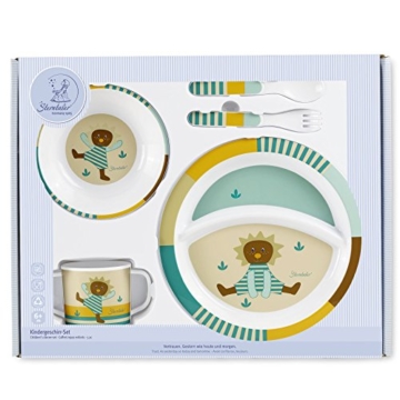 Sterntaler 6801623 Set Geschirr/Besteck Leo -