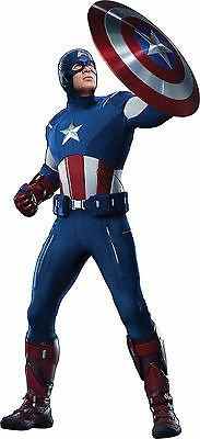 stickersnews – Sticker Kinder Captain America Avenger OEM 3102 Höhe 30 cm -