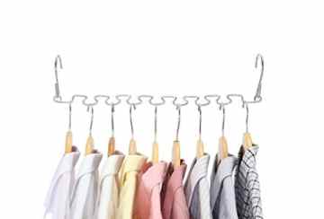 StorageManiac: 3 Stück – Hängesystem aus Stahl für Kleidung -