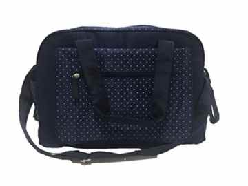Summer Infant 78626 Wickeltasche Navy Polka, blau / weiß gepunktet -