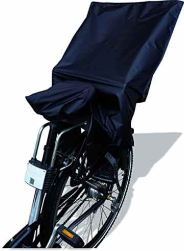Sunnybaby 12600 Kinderfahrradsitz Regenabdeckung – Leo inklusiv Sattelschutz -