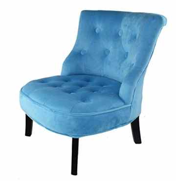 Sweety Toys 5451 Kindersessel Kindersofa BLAU supersüss , sehr edel -