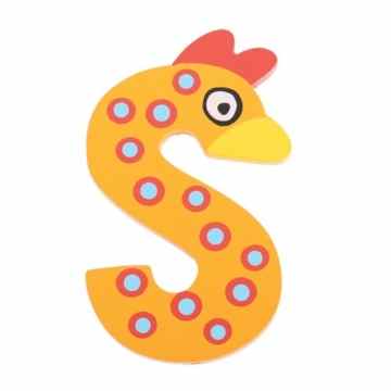 Tatiri „Verrückter Vogel“ – Holzbuchstaben -