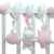 Tiamo Hase Miffy rosa Activity Trapez Spirale für Autositz Maxi Cosi Gitterbett -