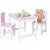 TICAA Kinder Tischgruppe 3-teilig Rosa -