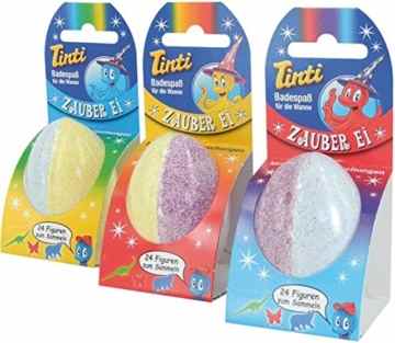 Tinti Badespaß Zauberei 3er Set Osteredition Spaß Blau/Rot Rot/Gelb Gelb/Blau -
