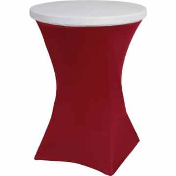 TOP Cover weiss Überzug Schmutzschutz für einen Stehtisch mit oder ohne Husse -