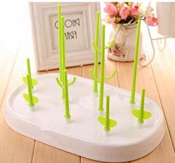 Toypoly – Trockenständer für Flaschen und Flaschenzubehör, Babyflaschen und Sauger -