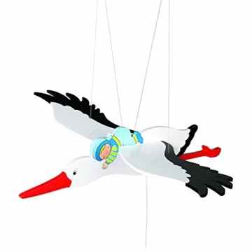 Toys pure Storch mit Baby, Schwingtier -