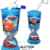 Trinkbecher / Trinkflasche – GLITZERBECHER – “ Disney Cars – Auto Lightning McQueen “ – mit Strohhalm & Deckel – 300 ml – mit Wasser & Glitter – Becher / Sommerglas – Trinklernbecher – Plastikbecher – z.B. Limonade Erfrischung Sommer – Smoothie Becher Trinkglas Trinkflasche – Trinkgläser Einmachglas / Einweckglas – Kinder – Mädchen & Jungen – Glasbecher – Autos Mc Queen -