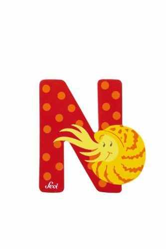 Trudi 81614 – Sevi Tierbuchstabe Nautilus rot -