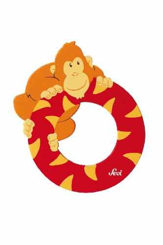 Trudi 81615 – Sevi Tierbuchstabe Orang Utan O rot -