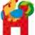 Trudi 81627 – Buchstabe Hahn H -