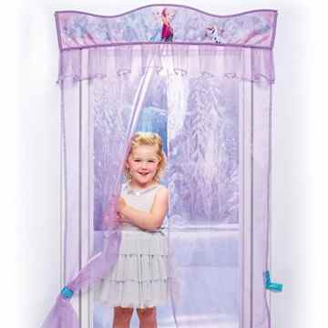 Türdeko Vorhang Frozen – Vorhang – Gardine – Kinderzimmer Deko Eiskönigin – Disney Fenster Tür Vorhang -