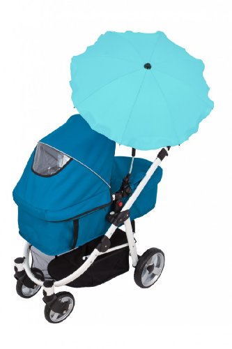 Universal Kinderwagenschirm / Sonnenschirm 65 cm Durchmesser von UNITED-KIDS, blau -