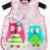 URAQT Unisex Baby wasserdicht Zufriedene Lätzchen Essen und Play Smock Kleinkind Schürze EVA -
