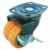 Ustar HDPE Doppel-Rad-Puff-Rolle mit Bruch 1322- lb Lastkapazität Packung von 4 -