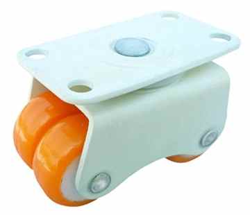 Ustar HDPE Vierradrolle 661- lb Tragfähigkeit Set von 8 Stück -