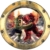 Wandtattoo Bullauge Kinder Avengers OEM 9567, 30x30cm -