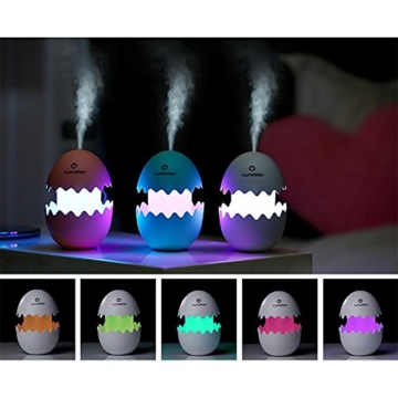 WDD Mini USB Mute Bunte Nacht Licht Luftbefeuchter , Random delivery -
