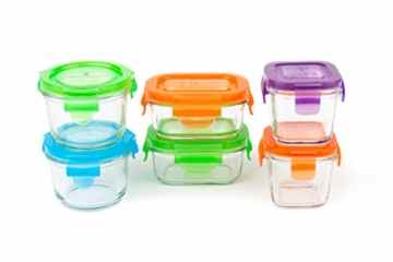 Wean Green GL1133 Baby Beginnerset Speisebehälter aus Glas -
