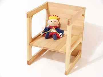 Wendestuhl Kinderstuhl 8030 massive Holz-Kindermöbel von Holzspielzeug-Peitz -