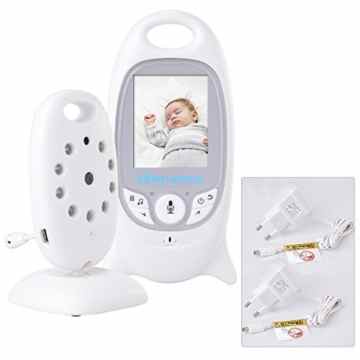 WER 2,4 GHz Wireless Digital Video Baby Monitor Baby Phone Babyphone Zwei Wege Audio mit 2.0 Sicherheit -