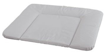 Wickelauflage PVC 85x72cm hellgrau -