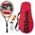 Wilson Kinder Tennisschläger Roger Federer Starter Set, schwarz/rot -