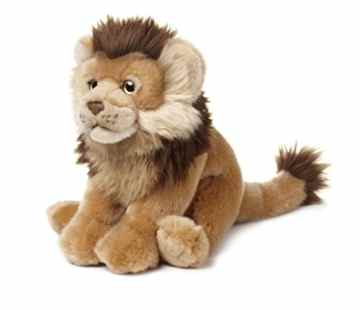 WWF Plüsch Kollektion WWF00612 – Plüschfigur Löwe 23 cm, Plüschtiere -