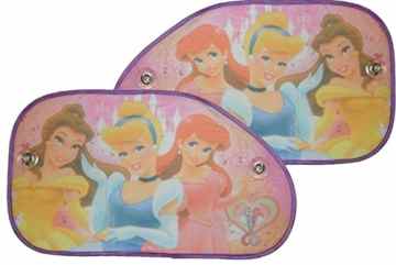 XL – 2 tlg. Set Sonnenschutz Disney Prinzessin Princess Seitenscheibe Sonnenblende für Kinder Auto -